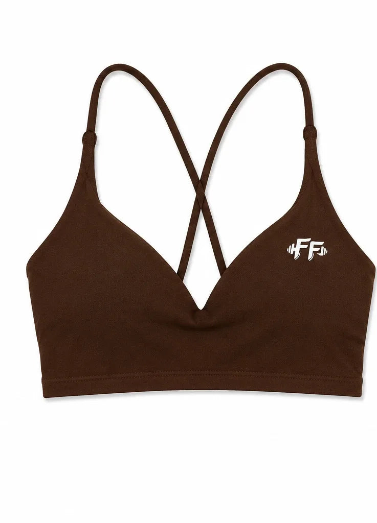 Sports Bra in Brown