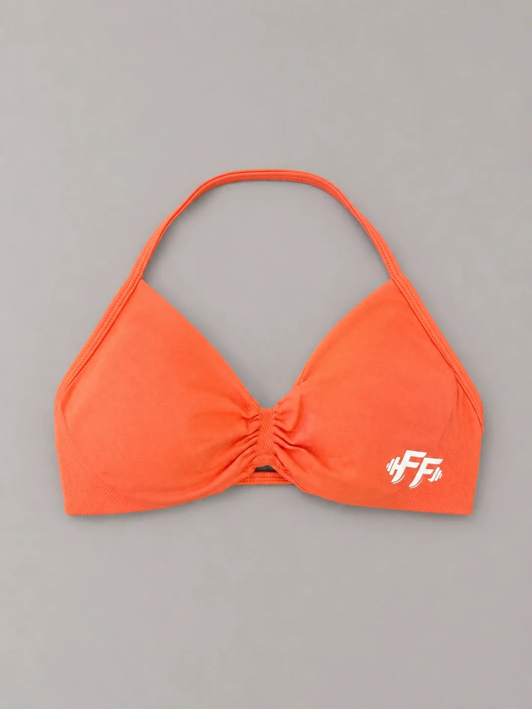 Sports Bra in Coral Red